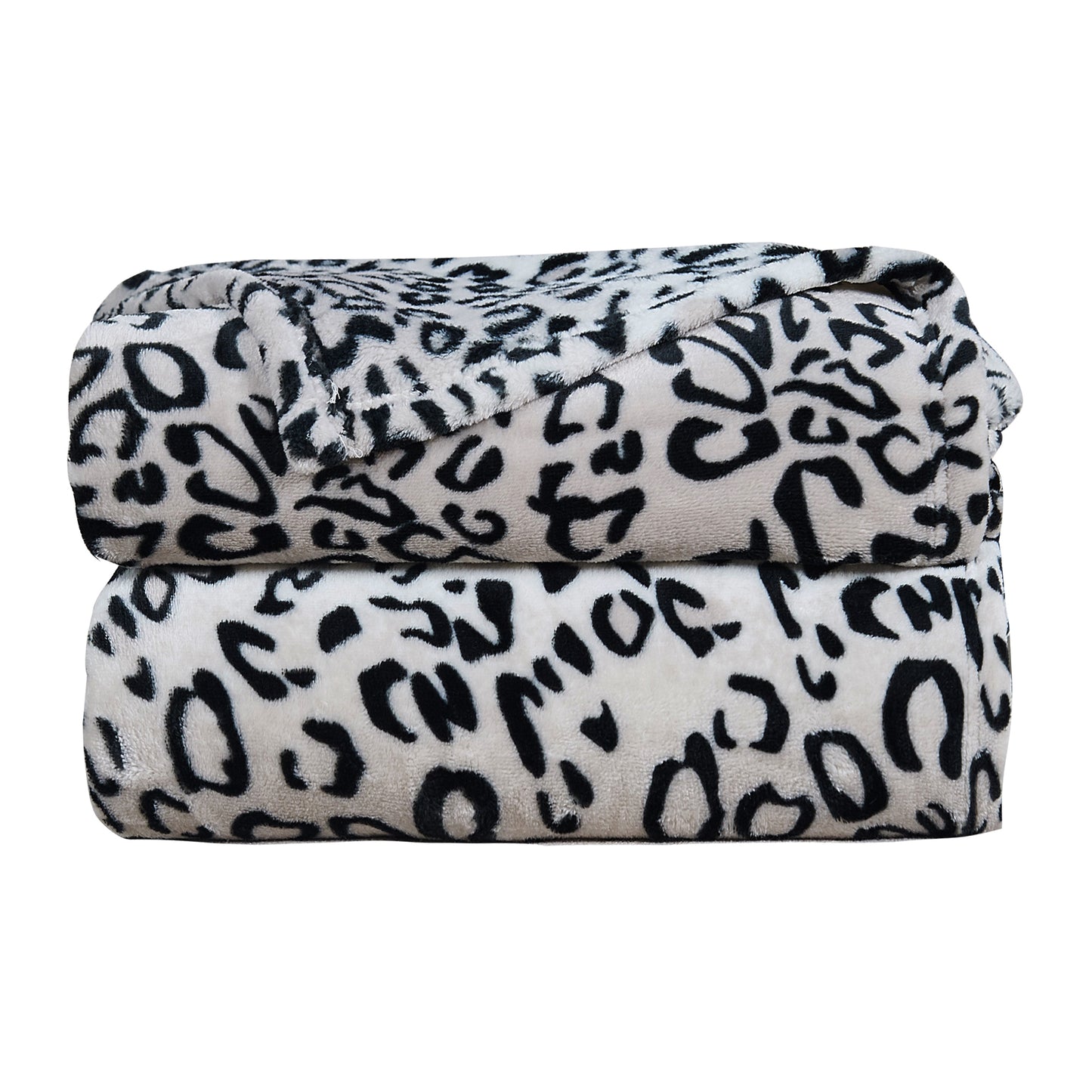 Animal Print Flannel Fleece Blanket