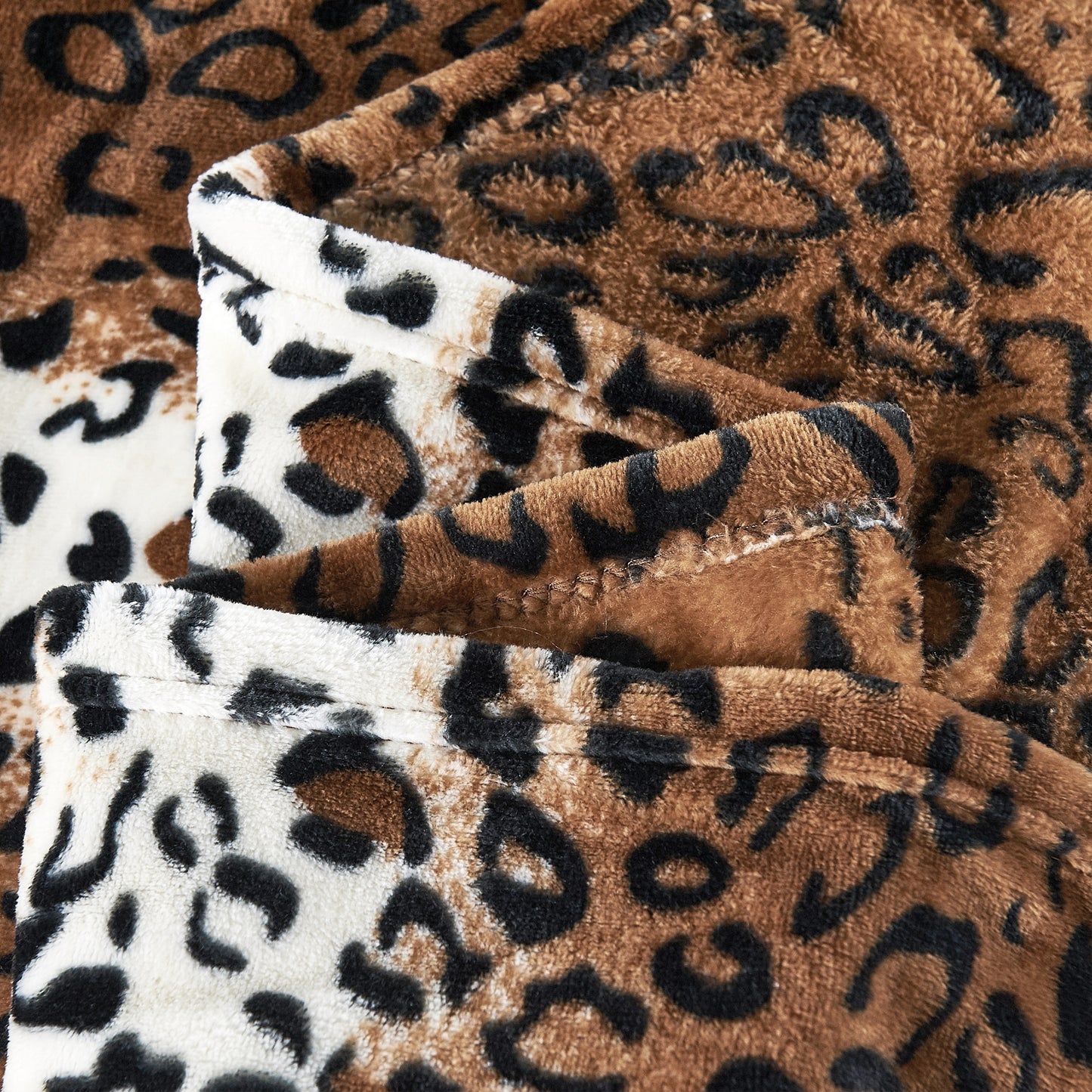 Animal Print Flannel Fleece Blanket